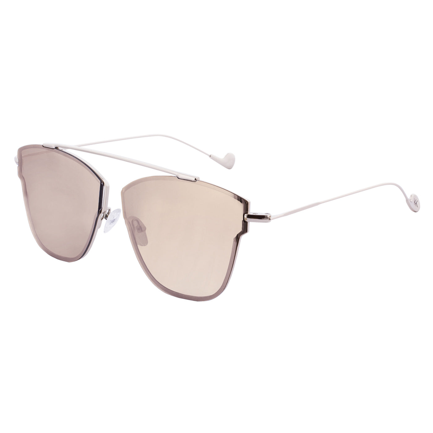 Mokki Eyewear sunglasses 18k gold for men and woman #2266-brown