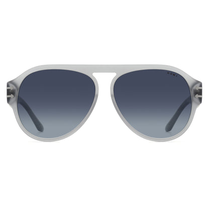 Mokki Bold Aviator sunglasses in grey