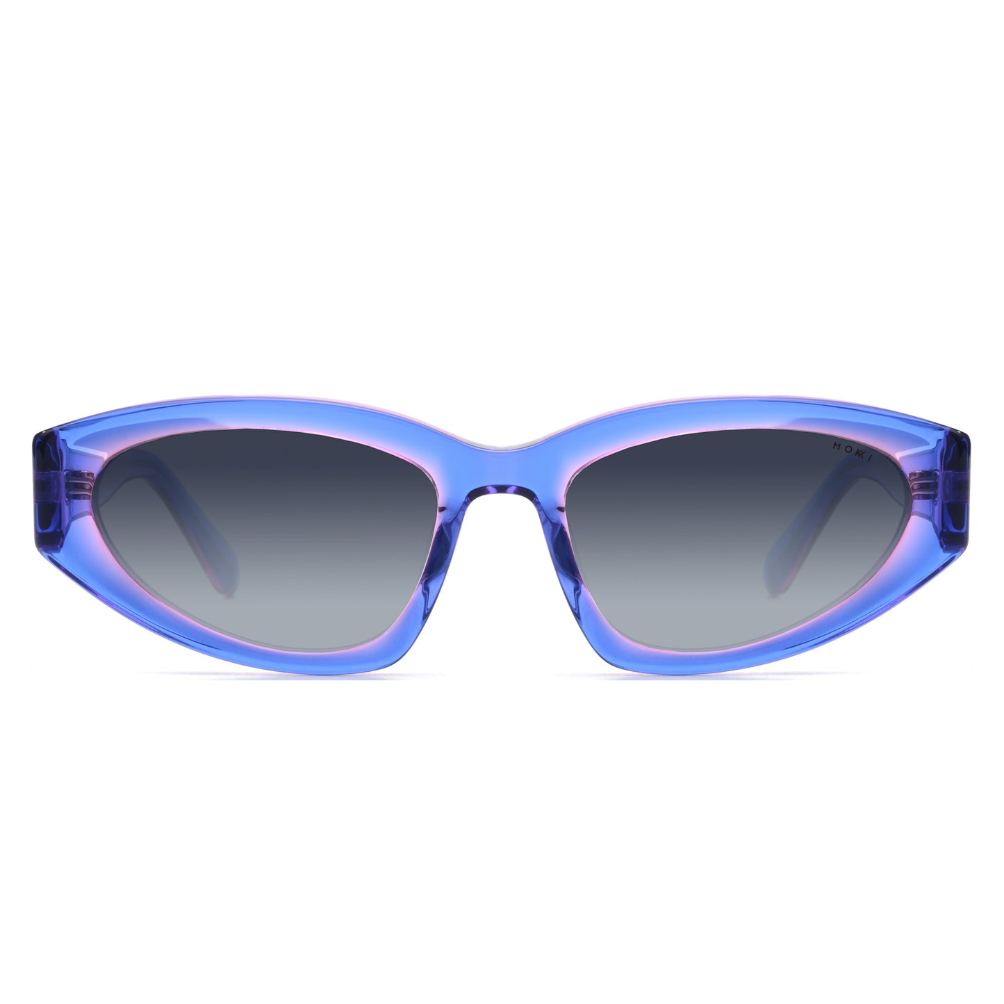 Mokki Streamlined Slim Sunglasses in fresh purple