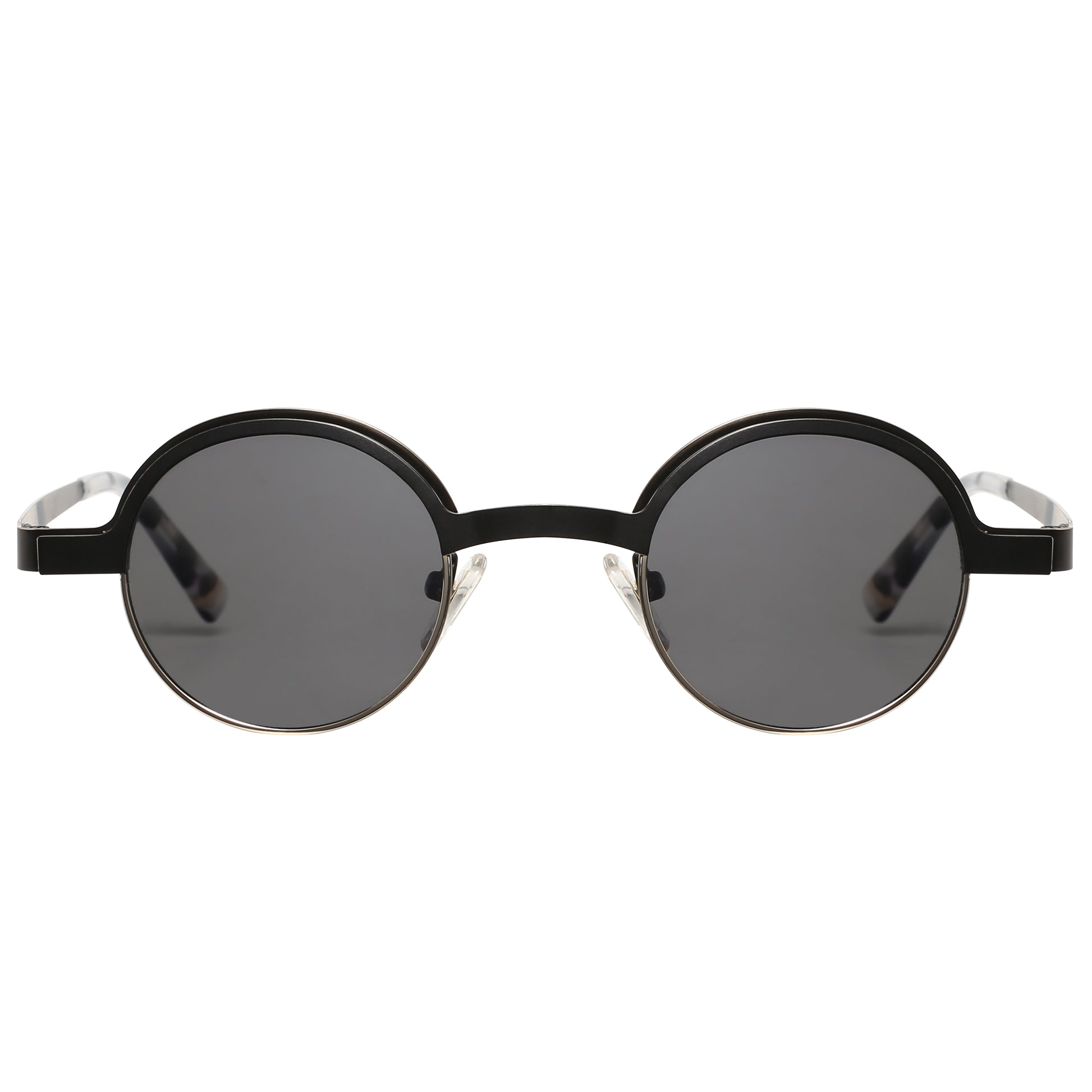 Mokki Round & Retro sunglasses in Black