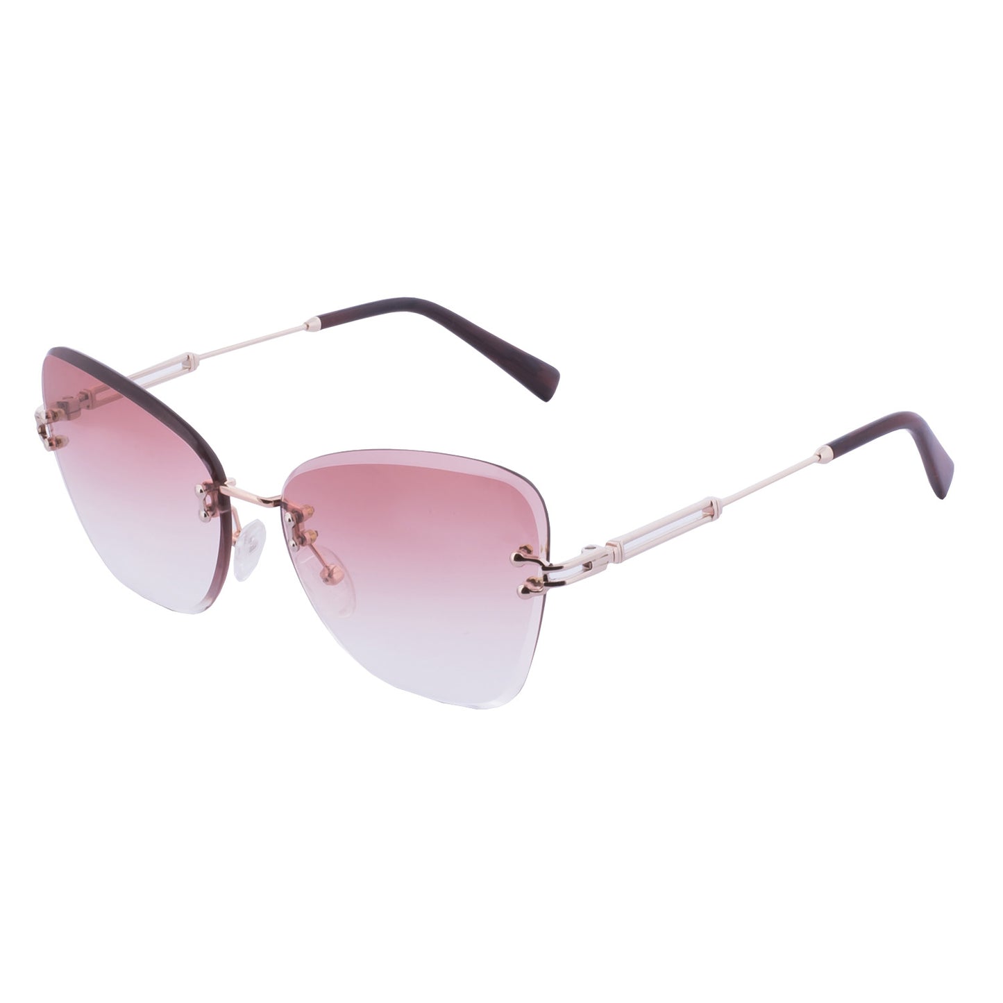 Mokki 90s Butterfly Sunglasses in pink