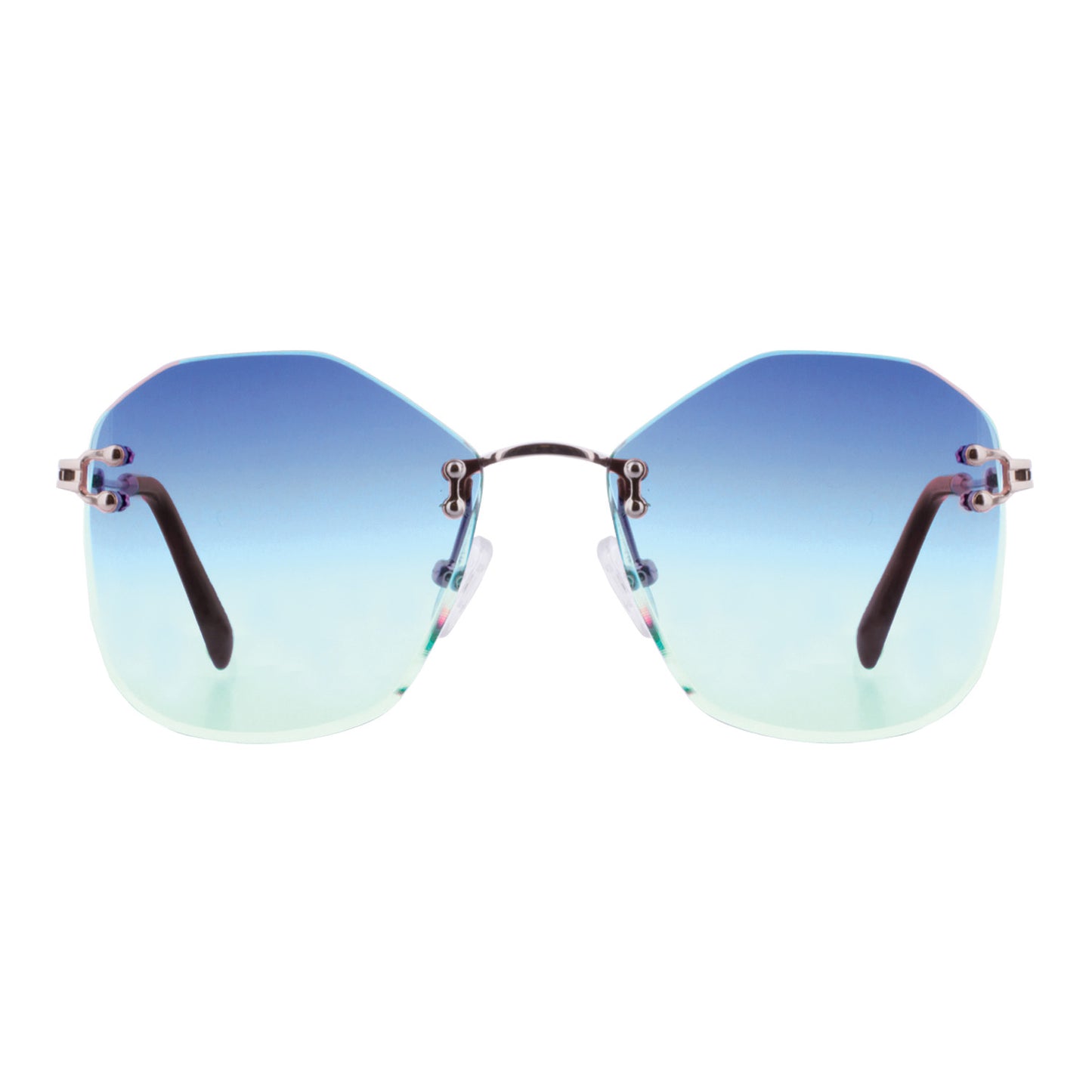 Mokki Britney Please Sunglasses in blue