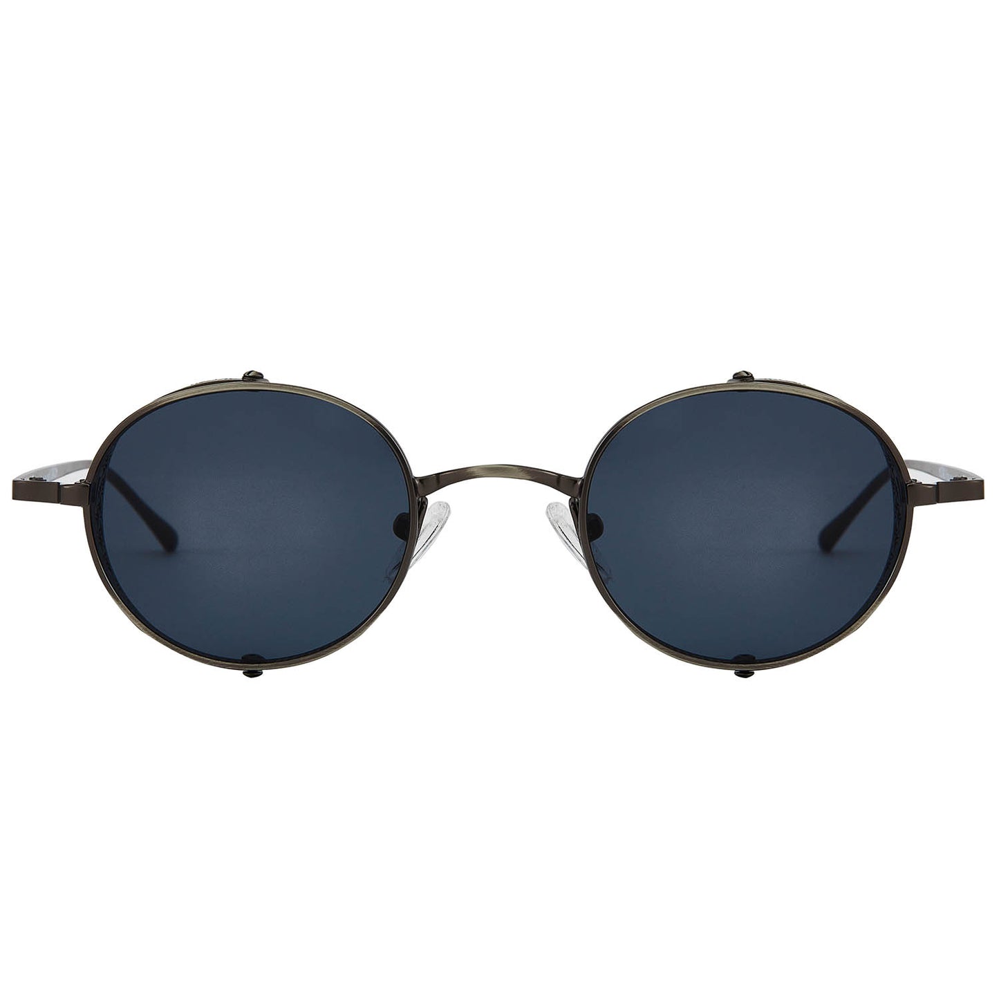 Mokki Round Explorer Sunglasses in grey