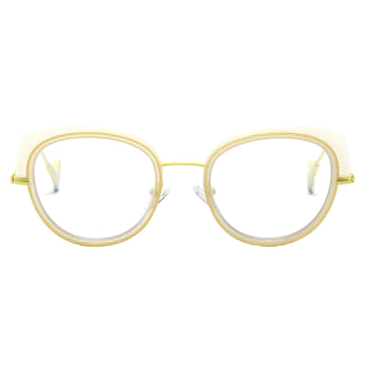 Mokki Gentle Cat-Eye sunglasses for women in yellow