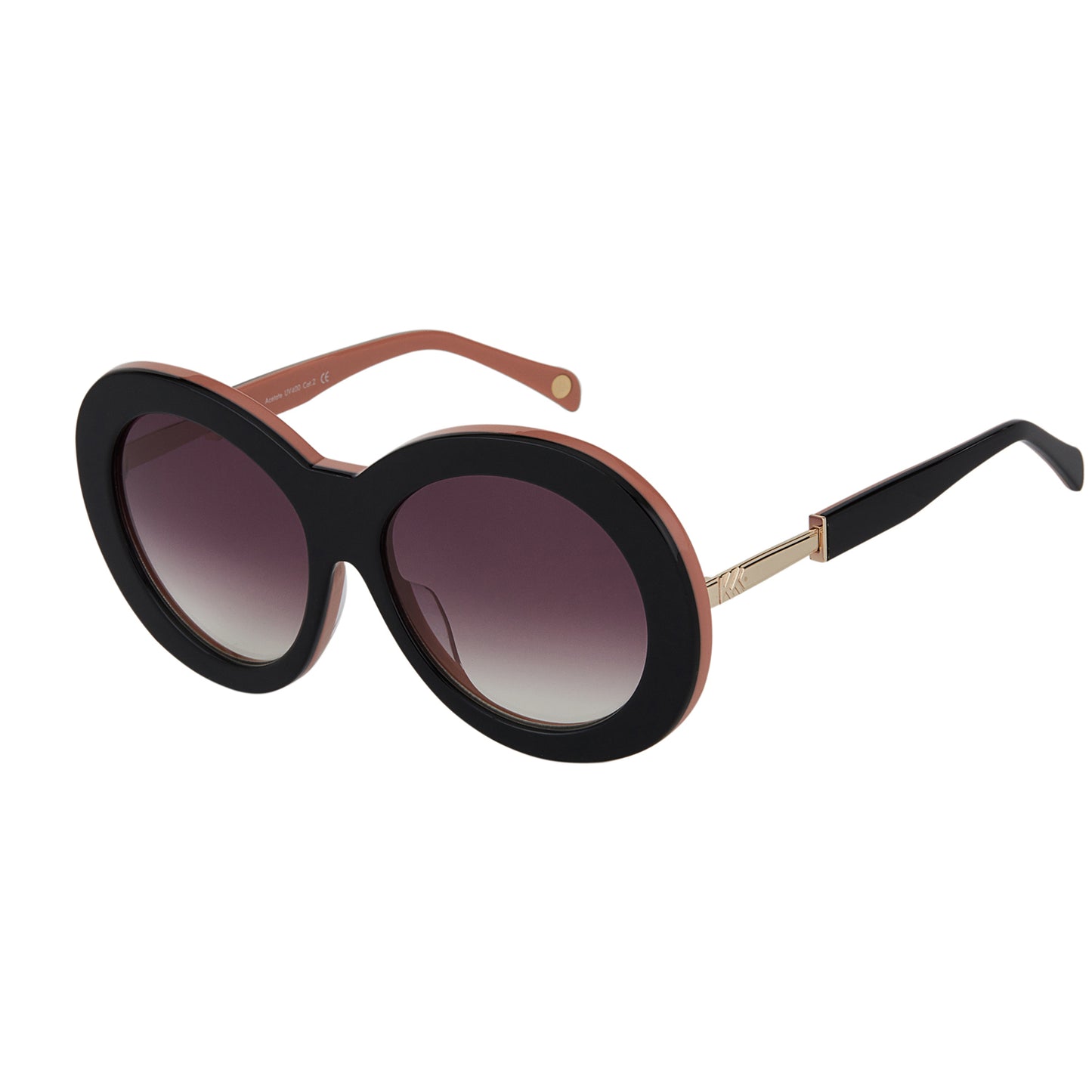 Mokki Chunky & Round sunglasses in brown